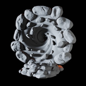 Earth Portal Miniature for D&D, Dungeons and Dragons, Pathfinder and many other tabletop games