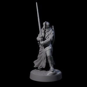 Välberest riddarminiatyr för D&D, Dungeons and Dragons, Pathfinder och många andra brädspel