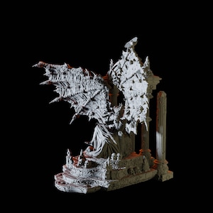 Asmodeus Miniature for D&D, Dungeons and Dragons, Pathfinder and many other tabletop games