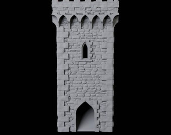 Castle Tower Dice Tower for Dungeons and Dragons, Pathfinder or any TTRPG - or any game with dice!
