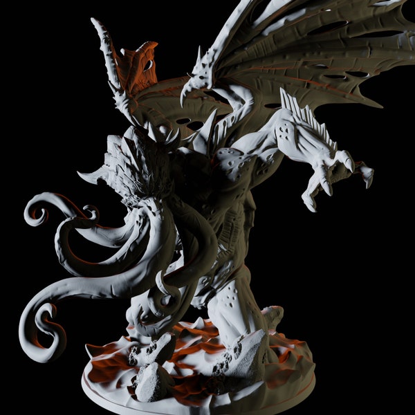 Avatar of Cthulhu Miniature for D&D, Dungeons and Dragons, Pathfinder and many other tabletop games