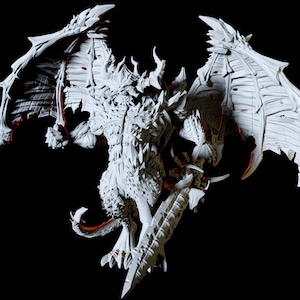 Devil or Demon Lord Miniature for D&D, Dungeons and Dragons, Pathfinder and many other tabletop games