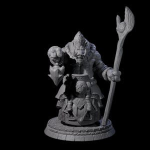 Blackthorn Wereboar L Miniature for D&D, Dungeons and Dragons, Pathfinder and many other tabletop games