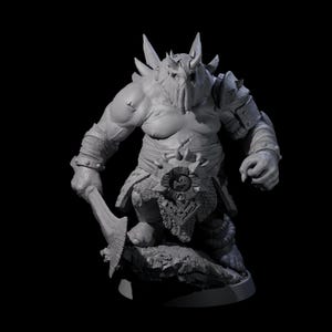 Miniatura G di Deformed Ogre per D&D, Dungeons and Dragons, Pathfinder e molti altri giochi da tavolo