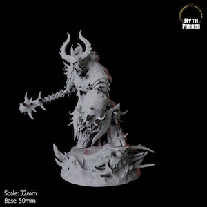 Savage Roru Demon Miniature C for D&D, Dungeons and Dragons, Pathfinder and many other tabletop games