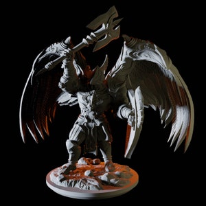 Armoured Solar Miniature for D&D, Dungeons and Dragons, Pathfinder and many other tabletop games