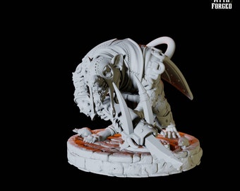 Ratfolk Assassin or Rogue Miniature A for D&D, Dungeons and Dragons, Pathfinder and many other tabletop games