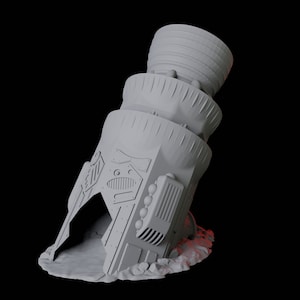 Crashed Space Ship Dice Tower for Dungeons and Dragons, Pathfinder or any TTRPG - or any game with dice!