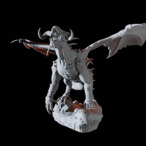 Black Dragon Miniature voor D&D, Dungeons and Dragons, Pathfinder en vele andere tafelspellen