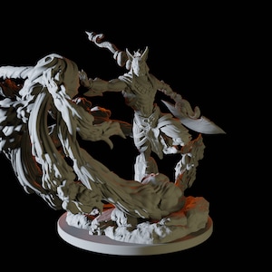 Tabaxi Wind Monk Miniature for D&D, Dungeons and Dragons, Pathfinder and many other tabletop games