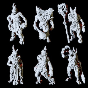 Plague Demon Fighters for D&D, Dungeons and Dragons, Pathfinder and many other tabletop games