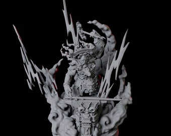 Storm Giant Blacksmith Miniature for D&D, Dungeons and Dragons, Pathfinder and many other tabletop games