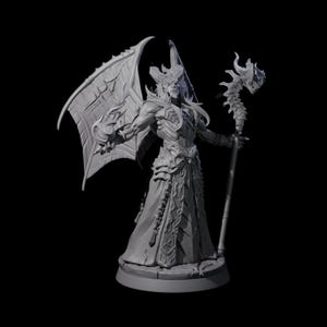Conjuring Tricky Archdevil Miniature för D&D, Dungeons and Dragons, Pathfinder och många andra brädspel