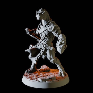 Yuan-ti Malison Miniature C for D&D, Dungeons and Dragons, Pathfinder and many other tabletop games