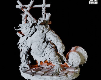 Ratfolk Champion, Gallows Miniature for D&D, Dungeons and Dragons, Pathfinder and many other tabletop games
