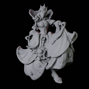 Maiden Miniature for D&D, Dungeons and Dragons, Pathfinder and many other tabletop games