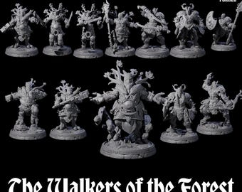 The Walkers of the Forest Miniature for D&D, Dungeons and Dragons, Pathfinder and many other tabletop games