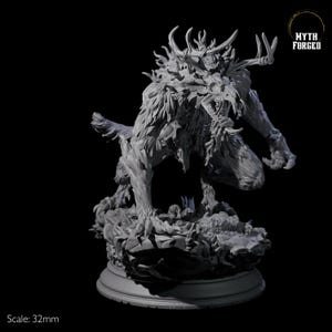 Creepy Wrendigo Miniature for D&D, Dungeons and Dragons, Pathfinder and many other tabletop games