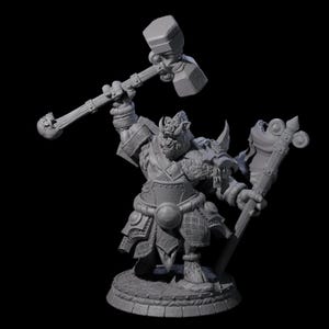 Blackthorn Wereboar H Miniature for D&D, Dungeons and Dragons, Pathfinder and many other tabletop games