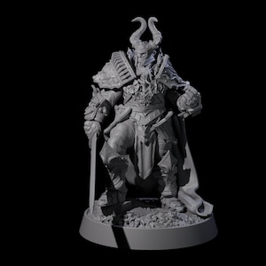 Mercenary of the Golden Circle A Miniature for D&D, Dungeons and Dragons, Pathfinder and many other tabletop games