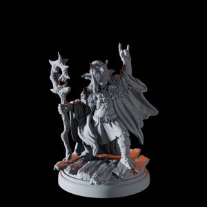 Heavy Metal Goblin Shaman Miniature for D&D, Dungeons and Dragons, Pathfinder and many other tabletop games