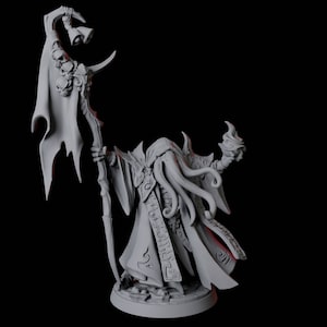 Mind Flayer or Illithid Miniature C for D&D, Dungeons and Dragons, Pathfinder and many other tabletop games