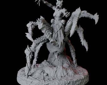 Miniatura de draco malvada hembra A para D&D, Dungeons and Dragons, Pathfinder y muchos otros juegos de mesa