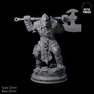 Terrifying Leonin Warrior for D&D, Dungeons and Dragons, Pathfinder and many other tabletop games
