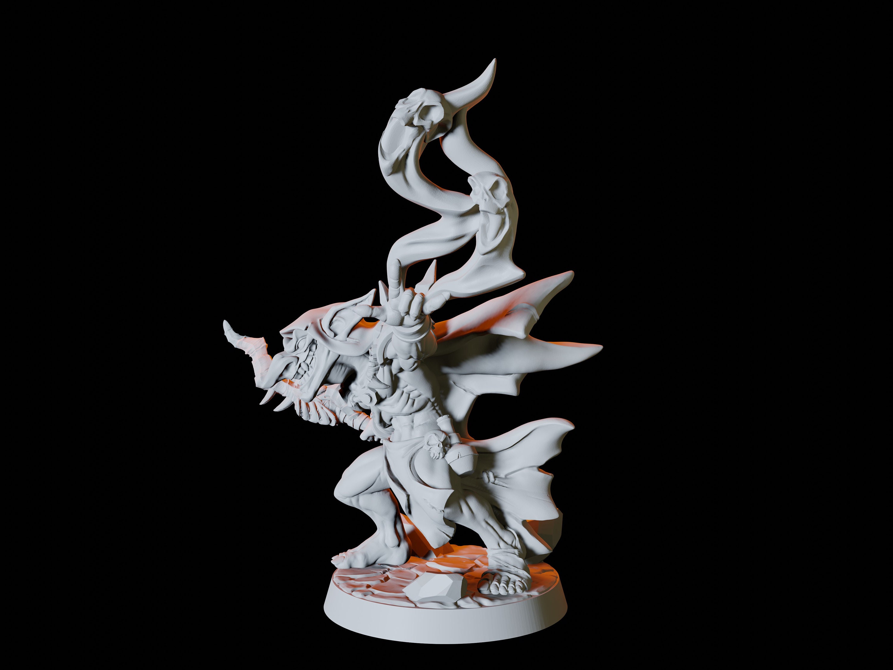 Goblin Wizard Mage Spellcaster Miniature for D&D Dungeons and | Etsy