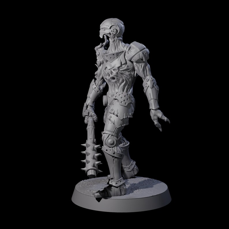 10x Chaos Dwarf Infernal Guard - Forgeworld Résine - Warhammer FB - Occasion