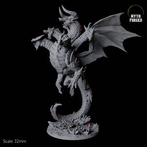 Avatar of Tiamat Dragon Miniature voor D&D, Dungeons and Dragons, Pathfinder en vele andere tafelspellen