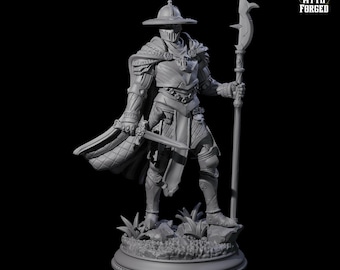 Inquisitor Knight Miniature C: D&D, Pathfinder, Tabletop Games