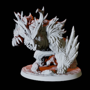 Giant Owlbear or Wildshape Miniature for D&D, Dungeons and Dragons, Pathfinder and many other tabletop games