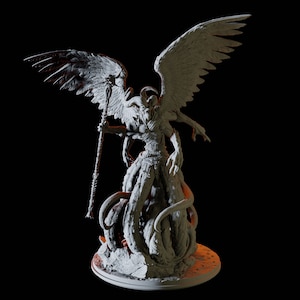 Pazuzu Demon Lord Miniature for D&D, Dungeons and Dragons, Pathfinder and many other tabletop games