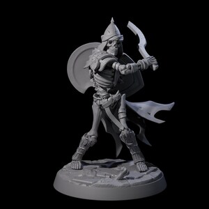 Clattering Skeleton A Miniature for D&D, Dungeons and Dragons, Pathfinder and many other tabletop games