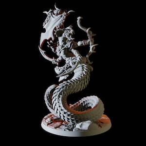 Yuan-ti Abomination Boss Miniature for D&D, Dungeons and Dragons, Pathfinder and many other tabletop games