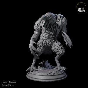 Mutated Kenku Miniature B for D&D, Dungeons and Dragons, Pathfinder and many other tabletop games
