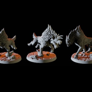 Hyäne Miniatur für D&D, Dungeons and Dragons, Pathfinder und viele andere Tabletop Spiele