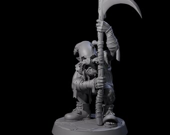 Repugnant Red Cap C-miniatuur voor D&D, Dungeons and Dragons, Pathfinder en vele andere tafelspellen.