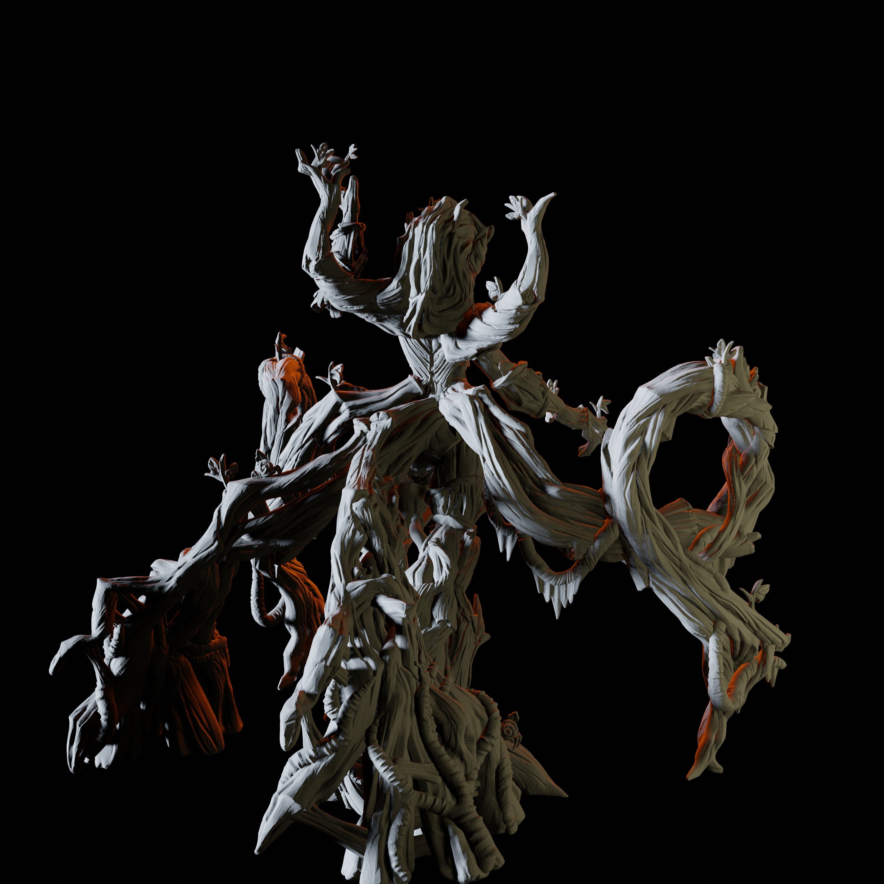 Feminine Treant Miniature for D&D Dungeons and Dragons - Etsy