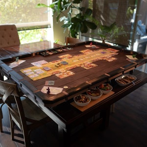 StageTop Gaming Table - ELITE version - A Modular Over-Table System for board games, TTRPGs, puzzles,