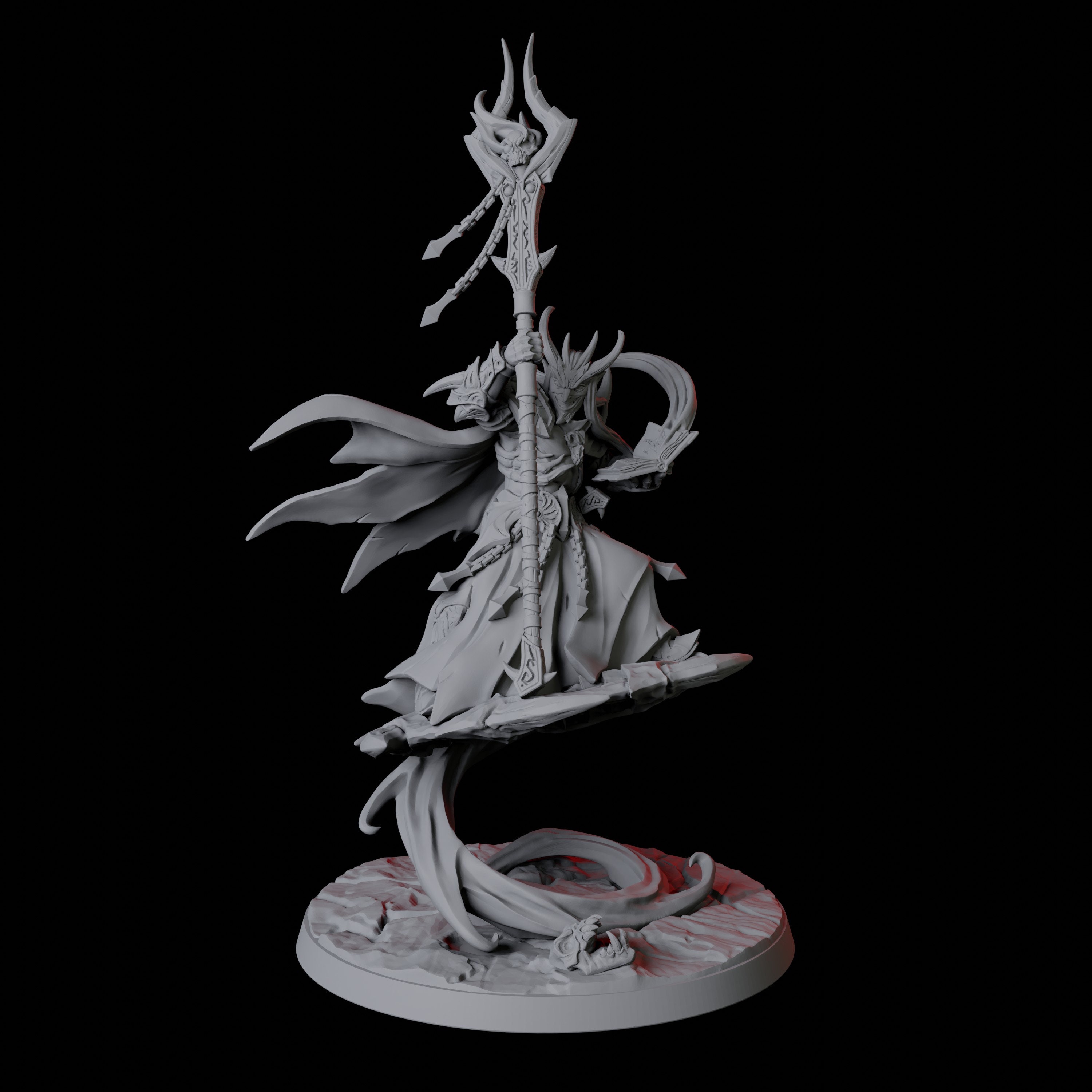 Wizard Devil Mini Devil Wizard Miniature for D&D, Dungeons and Dragons, Pathfinder and ...
