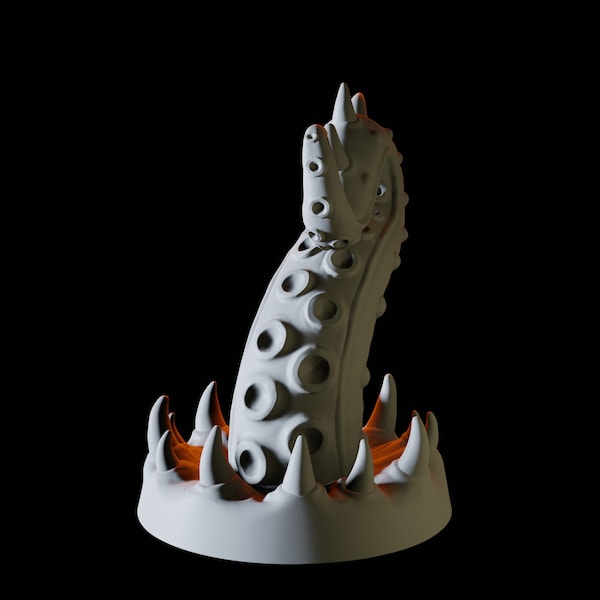 Tentacle Miniature for D&D, Dungeons and Dragons, Pathfinder and many other tabletop games