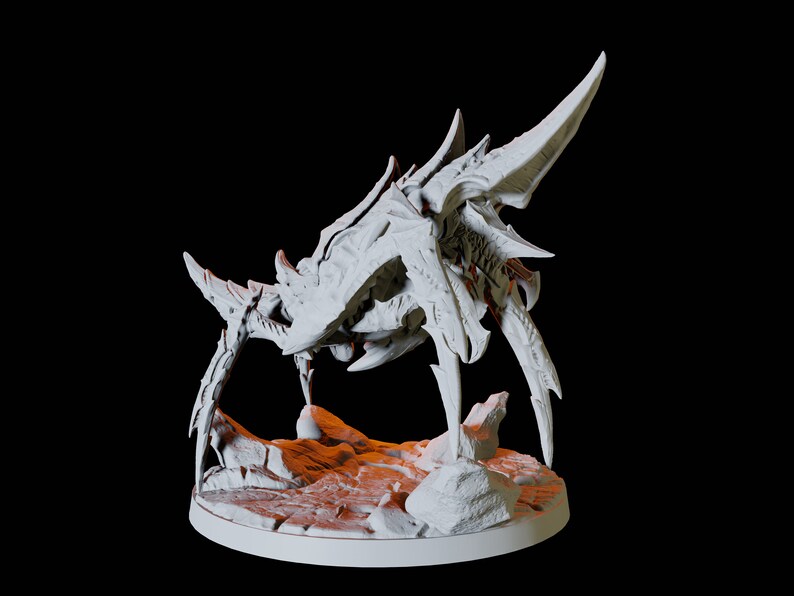 Ankheg Insect Boss Miniature for D&D Dungeons and Dragons - Etsy