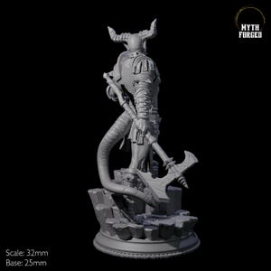 Snarling Vordine B Miniature for D&D, Dungeons and Dragons, Pathfinder and many other tabletop games