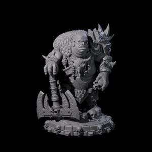 Savage Skullmarch Ogre O Miniature for D&D, Dungeons and Dragons, Pathfinder and many other tabletop games