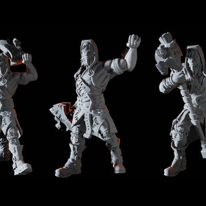 Hammerschwingender Bandit für D&D, Dungeons and Dragons, Pathfinder und viele andere Tabletop-Spiele