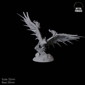 Fiery Phoenix Miniature B pour D&D, Dungeons and Dragons, Pathfinder et de nombreux autres jeux de table