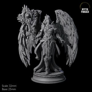 Beautiful Tabellia Miniature for D&D, Dungeons and Dragons, Pathfinder and many other tabletop games