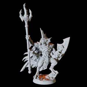 Sahuagin, Merrow or Fishmen King Boss or Leader Miniature for D&D, Dungeons and Dragons, Pathfinder and many other tabletop games